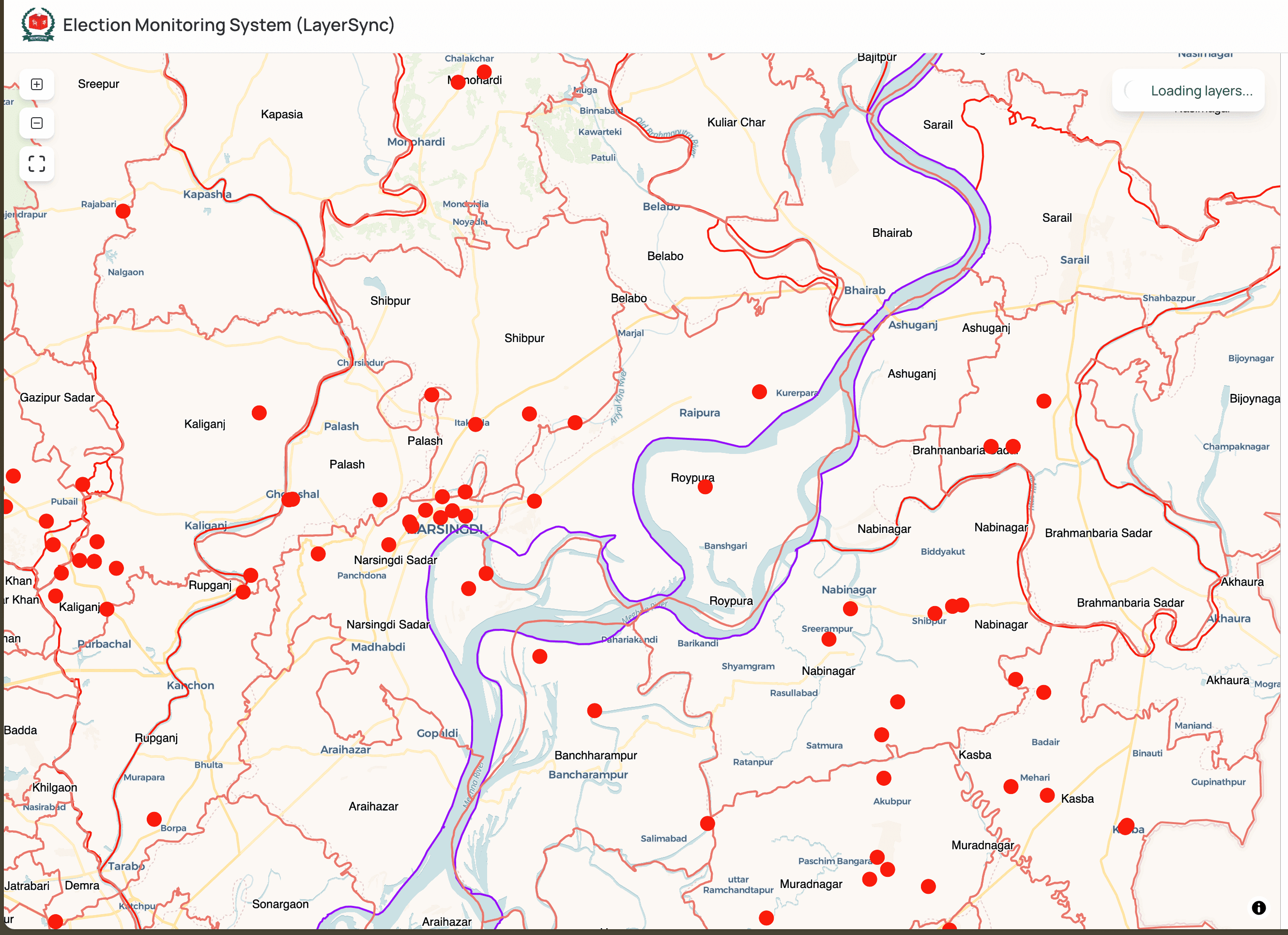 Election Monitoring System (EMS) & LayerSync